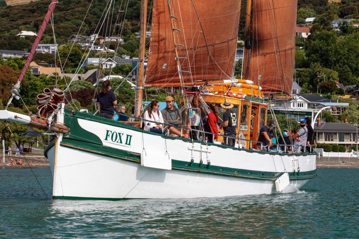 fox ii sailing akaroa tours